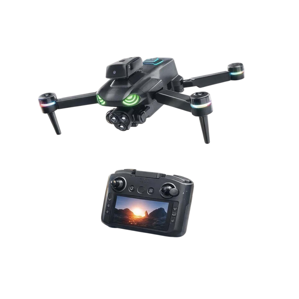 Ekranlı Kumandalı Engel Algılamalı Katlanır Drone - HD Gece Görüşlü