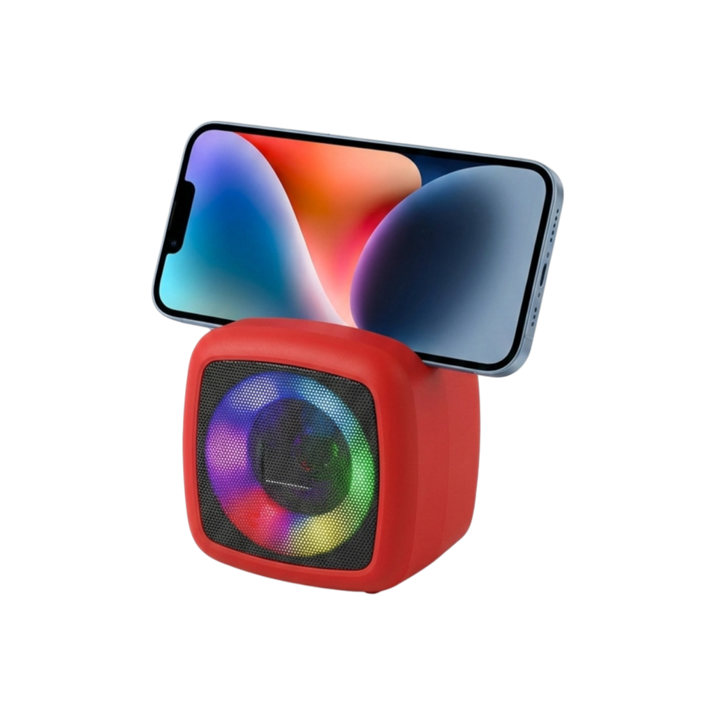 RGB Işıklı Telefon Standlı TWS Kablosuz Bluetooth Hoparlör