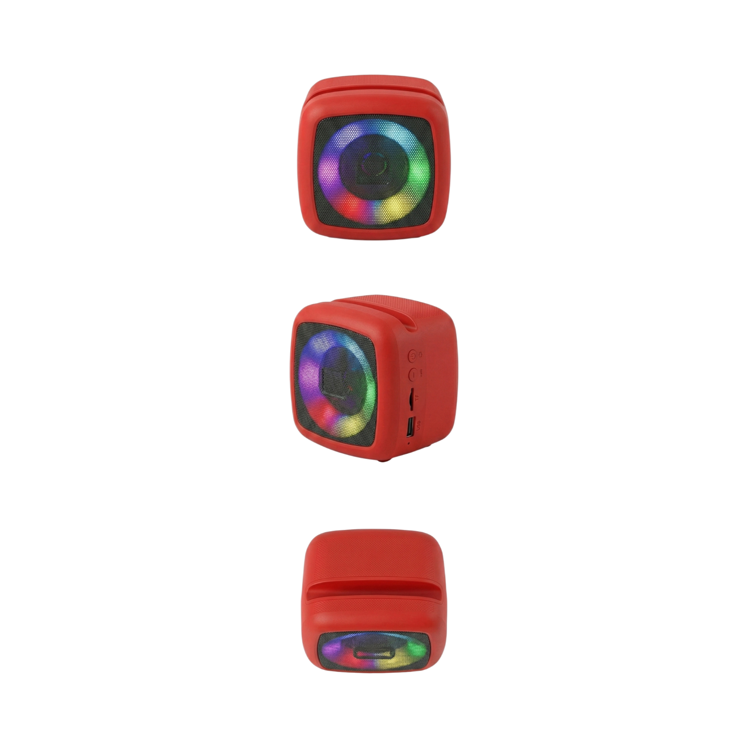 RGB Işıklı Telefon Standlı TWS Kablosuz Bluetooth Hoparlör
