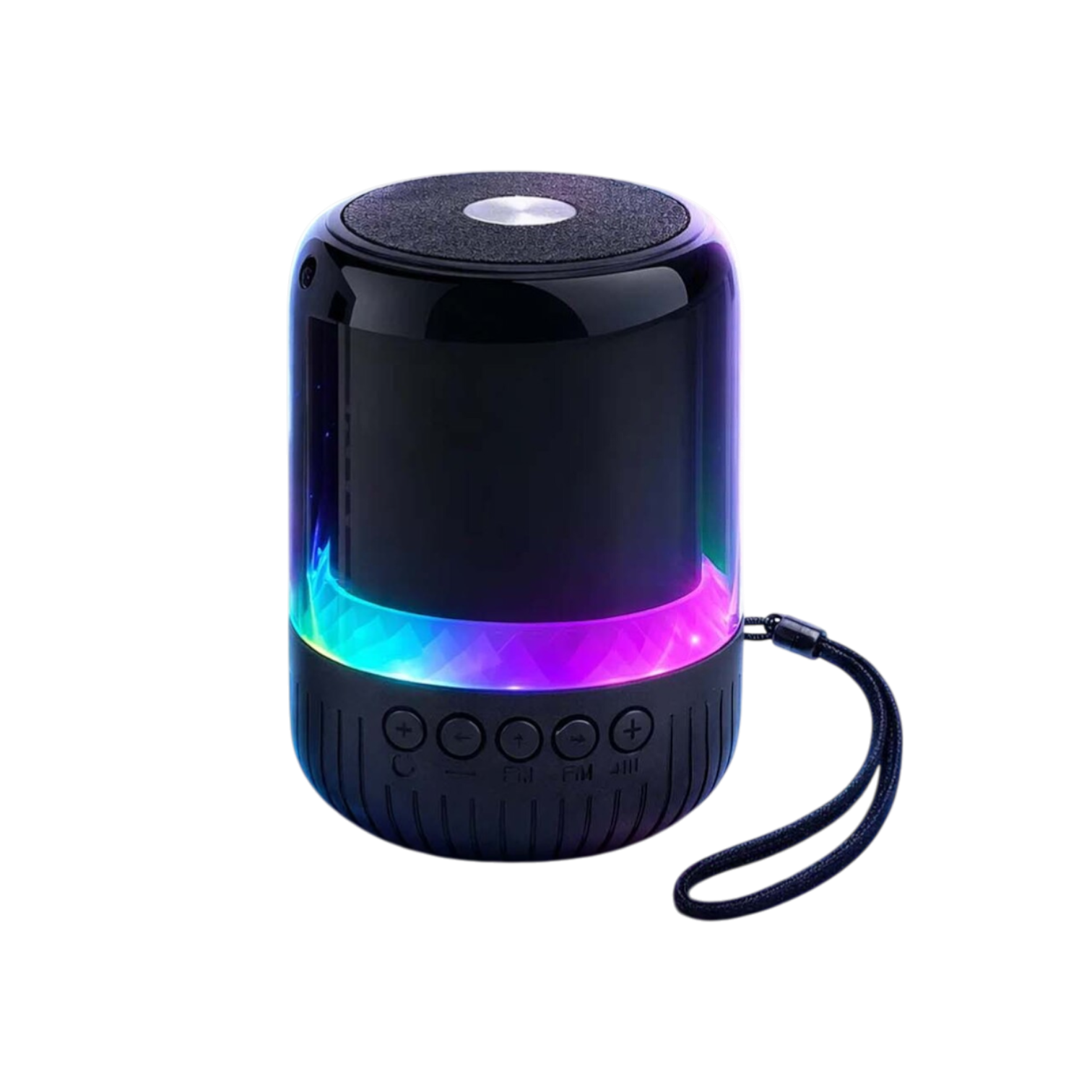 RGB Işıklı Askı İpli Mini Taşınabilir Kablosuz Bluetooth Hoparlör