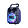 RGB Işıklı 10 Saat Şarjlı 3 İnç Sürücülü Taşınabilir Bluetooth Hoparlör