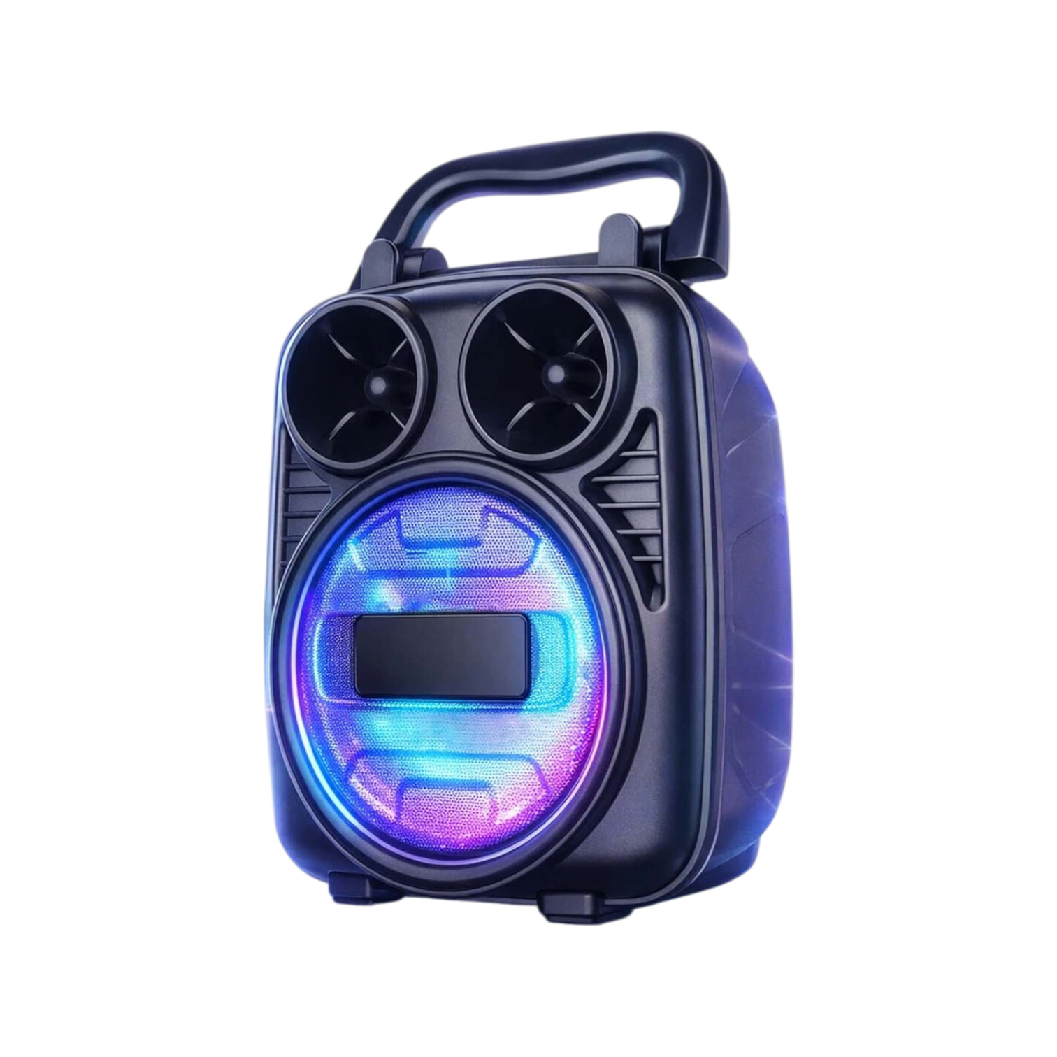 RGB Işıklı 10 Saat Şarjlı 3 İnç Sürücülü Taşınabilir Bluetooth Hoparlör