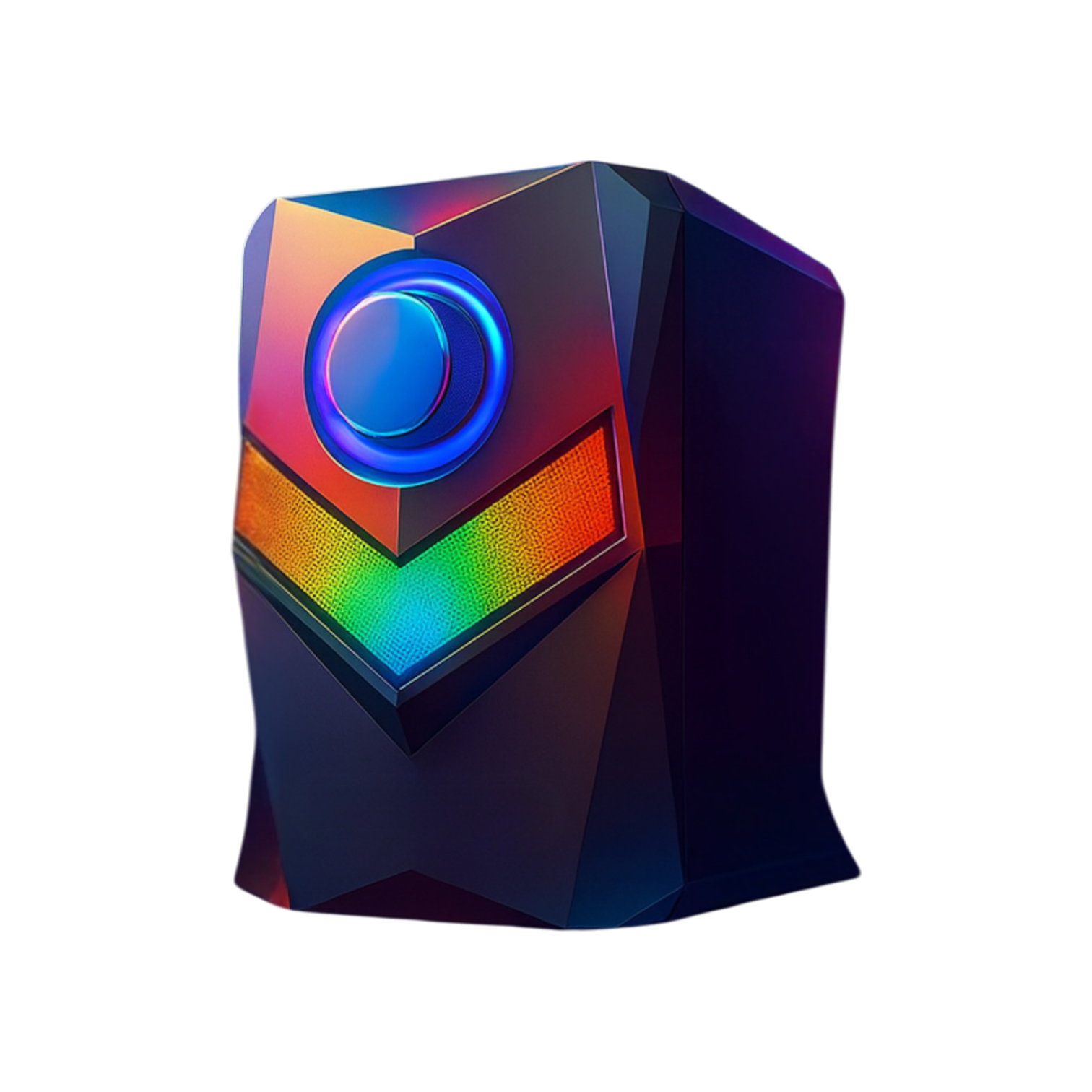 RGB Işıklı 2+1 Gaming Hoparlör Seti - Güçlü Subwoofer ve Derin Bas