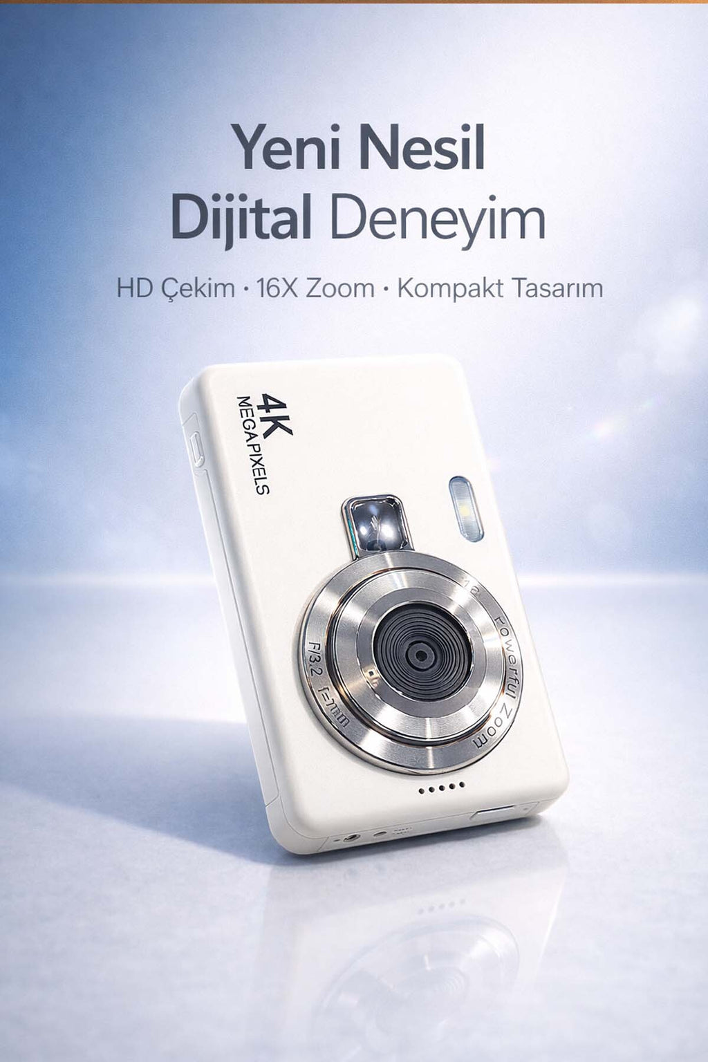 Yeni Nesil Ultra HD Retro Dijital Fotoğraf Makinesi