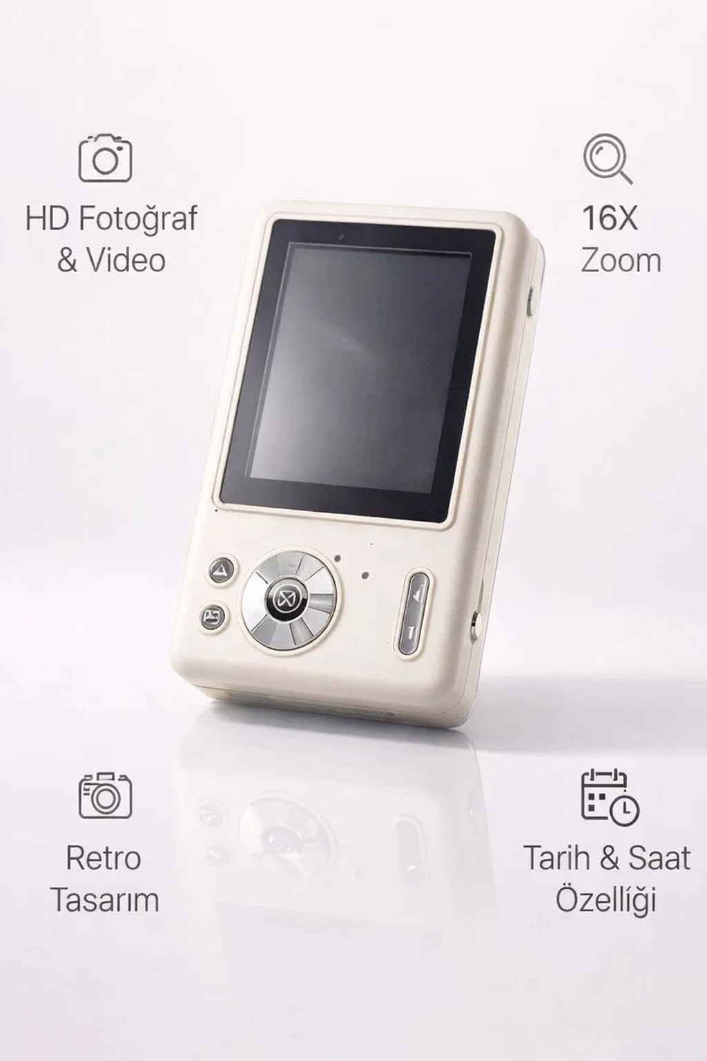 Yeni Nesil Ultra HD Retro Dijital Fotoğraf Makinesi