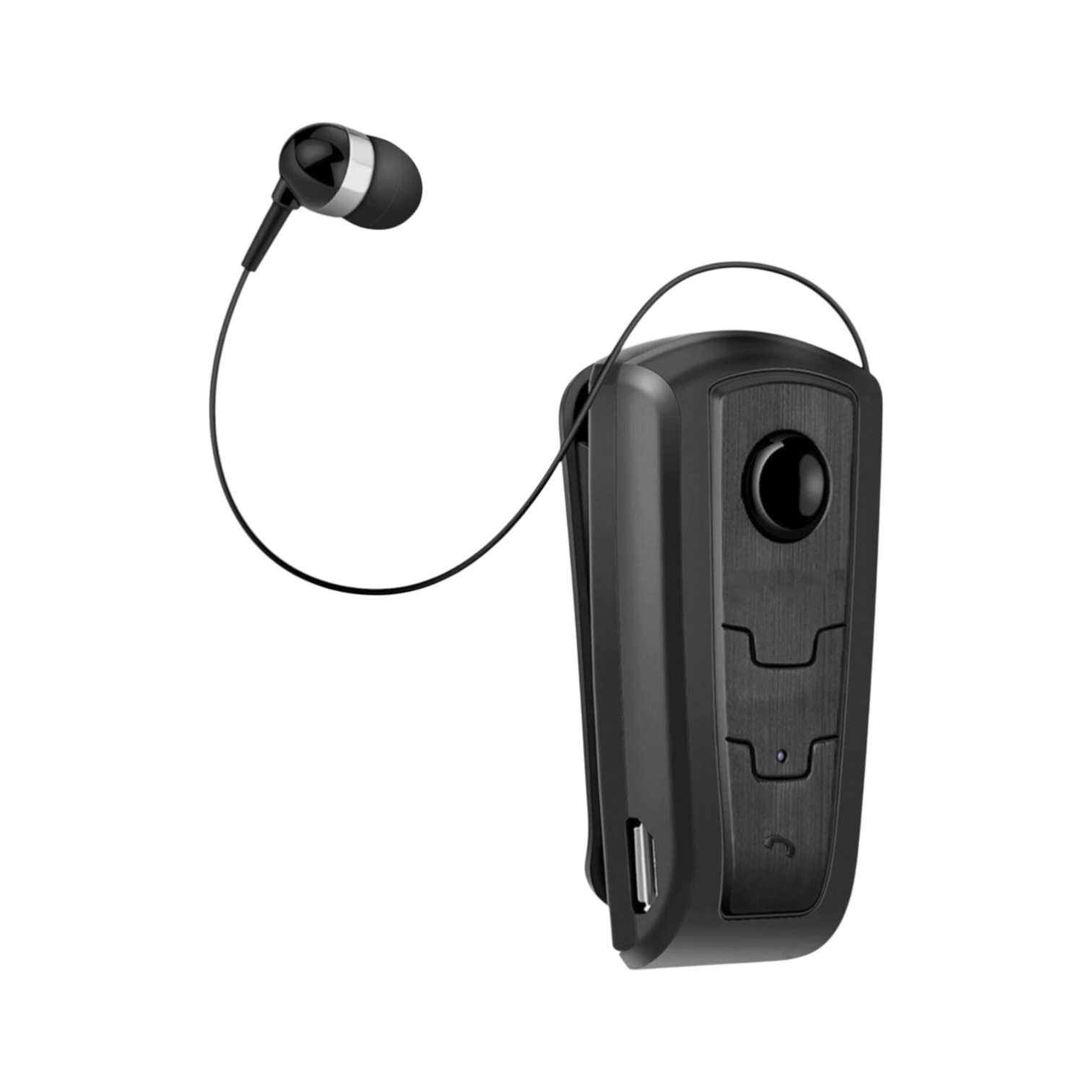 Makaralı Bluetooth Kulaklık | Eller Serbest | HD Ses | Otomatik Kablo Toplama