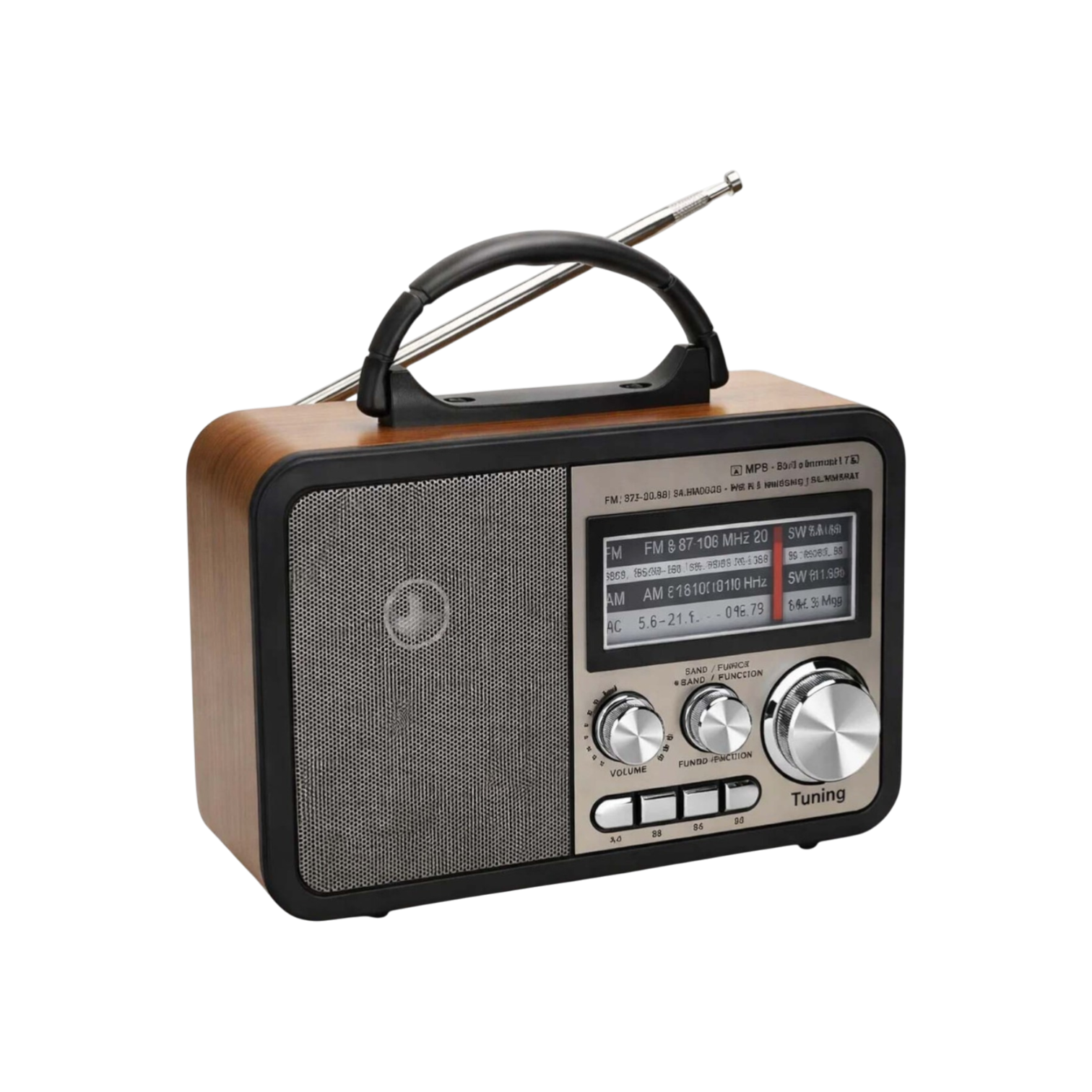 Retro Şarjlı Bluetooth Radyo & Kasetçalar - USB/SD/SW Destekli Hoparlör