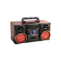 Nostaljik Bluetooth Hoparlör - Şarjlı FM/AM/SW Radyo, USB ve TF Girişli