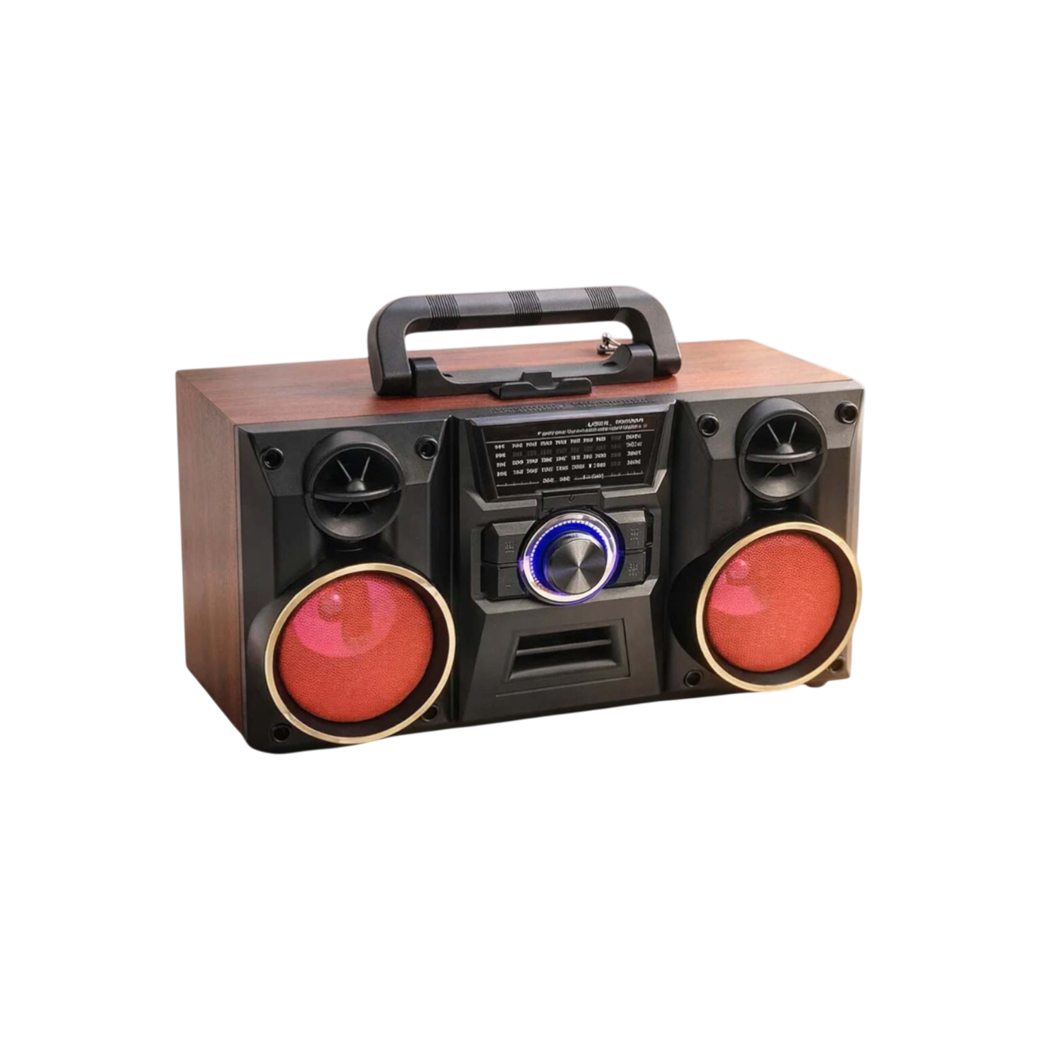 Nostaljik Bluetooth Hoparlör - Şarjlı FM/AM/SW Radyo, USB ve TF Girişli