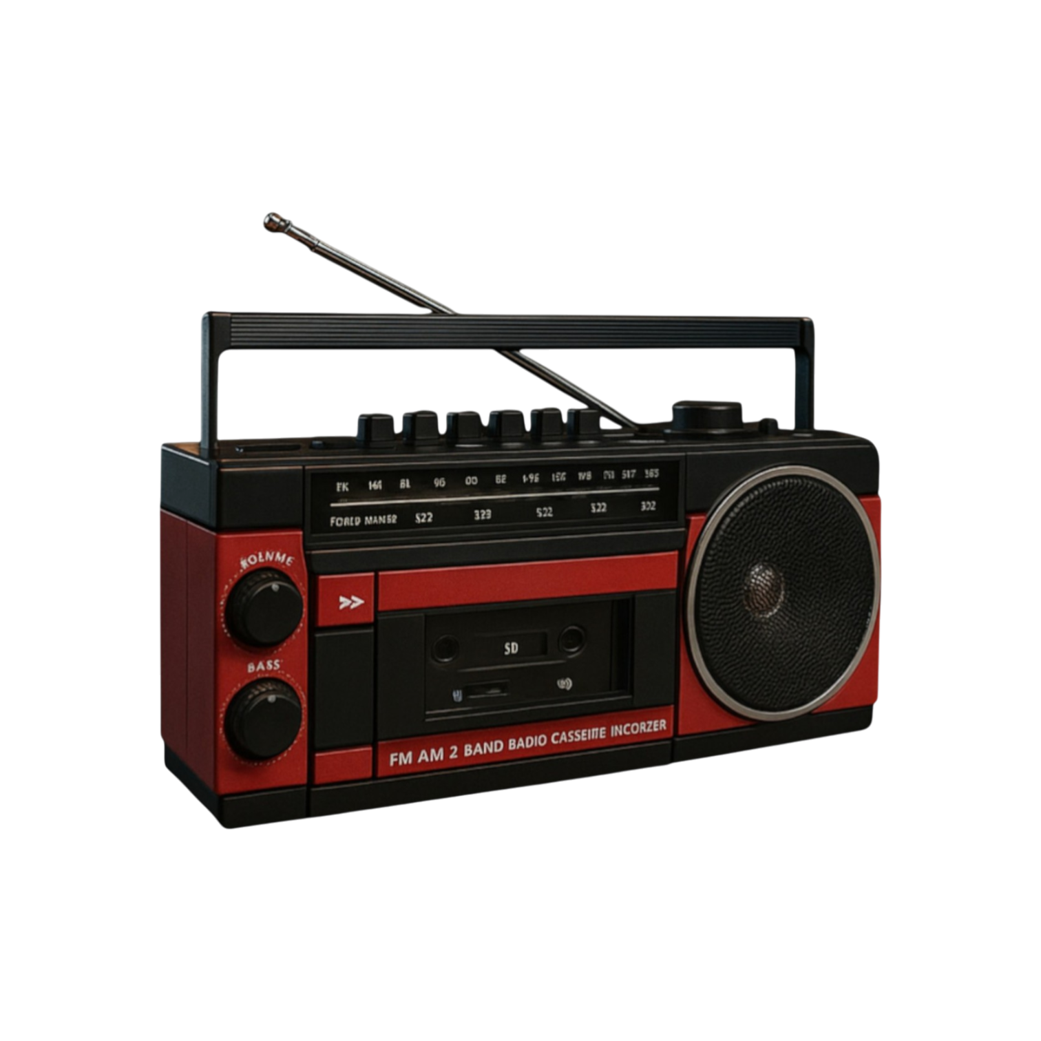 Retro Bluetooth Radyo & Kaset Çalar - USB/SD/SW Destekli