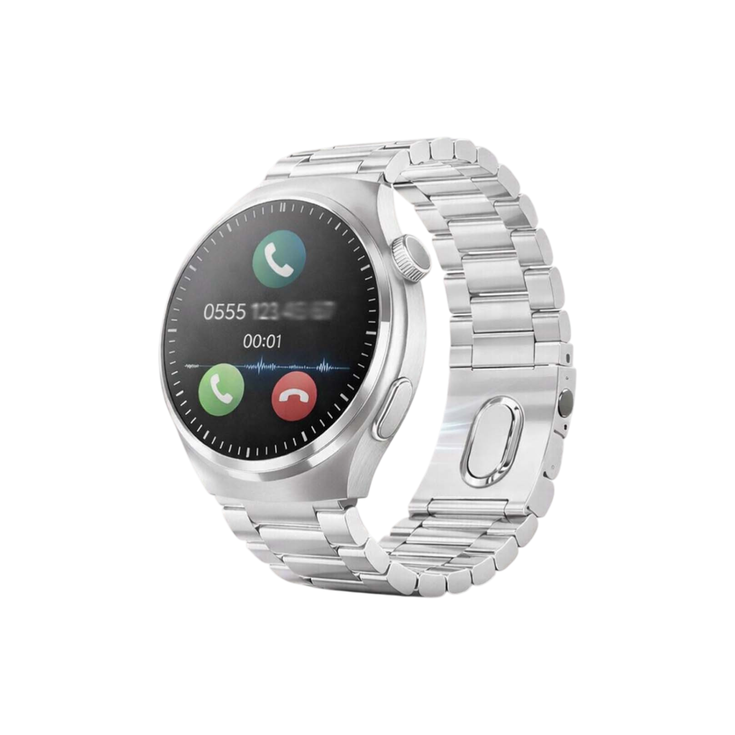 Premium Tasarım Bluetooth Aramalı Akıllı Saat - 45mm HD IPS Ekran ve Bildirim Takibi