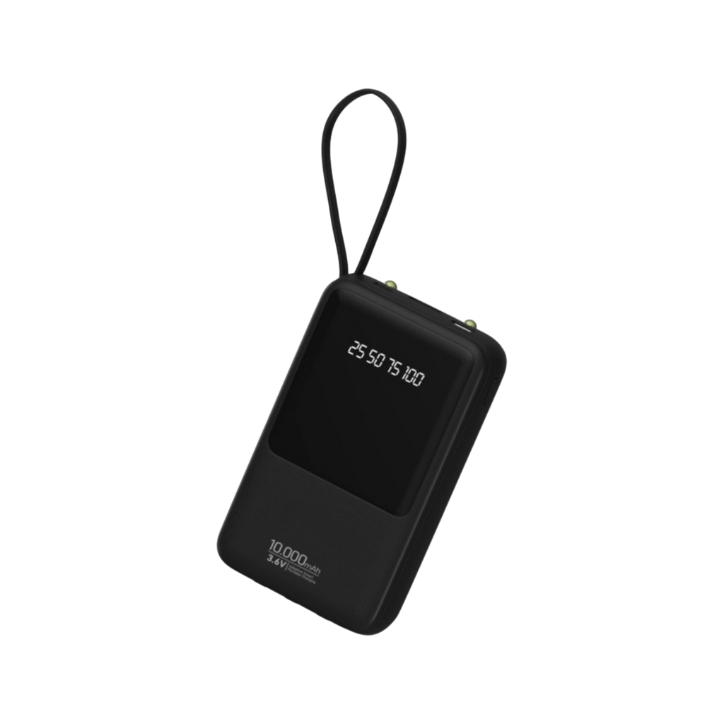 10000 mAh 2A Hızlı Şarjlı Dahili Lightning ve Type-C Powerbank