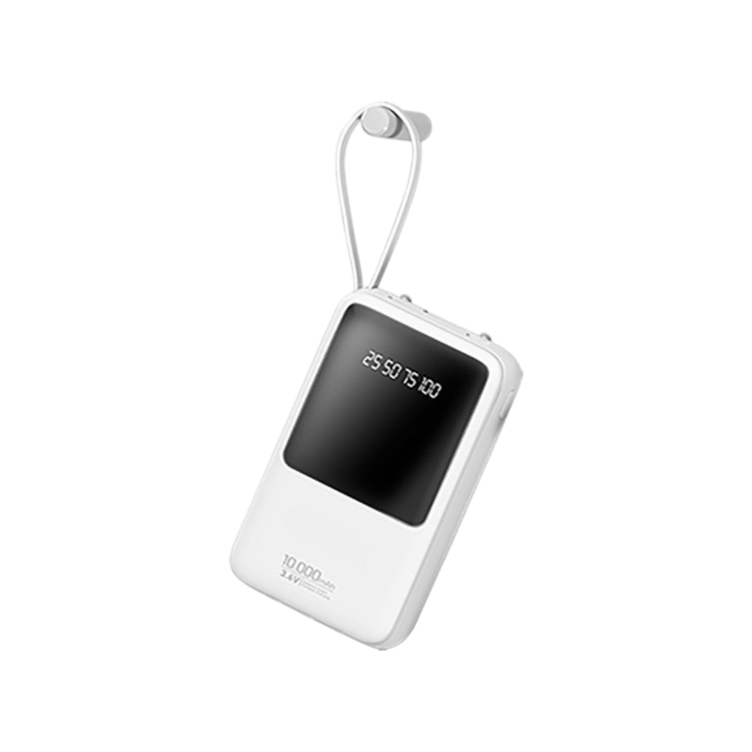 10000 mAh 2A Hızlı Şarjlı Dahili Lightning ve Type-C Powerbank