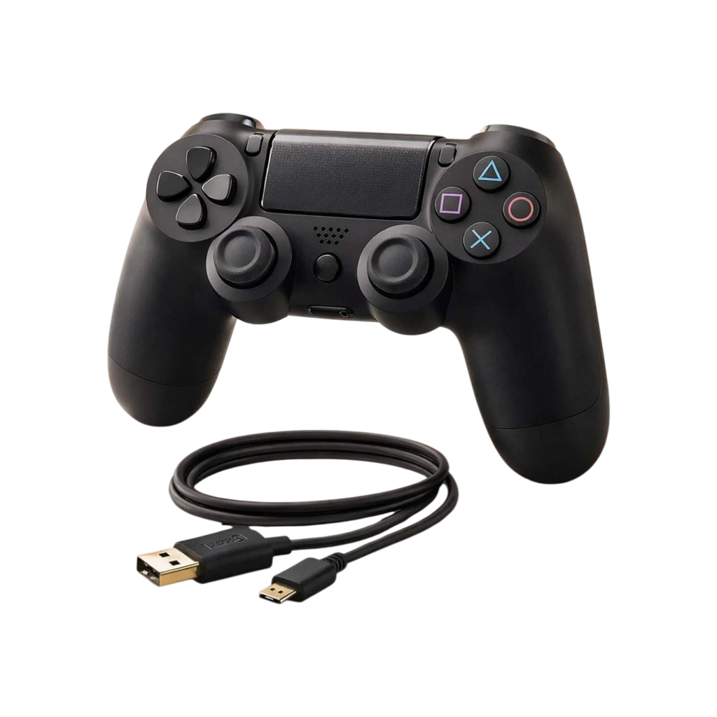 PS4 Oyun Kolu - PC Uyumlu - Tak Çalıştır Model ! - Kablo Hediyeli !