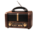 Mutfakta Nostalji Rüzgarı: Bluetooth Bağlantılı Ahşap Görünümlü Retro Radyo